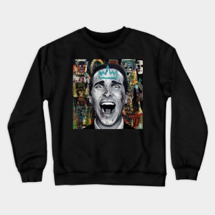 Patrick Bateman pop art Crewneck Sweatshirt